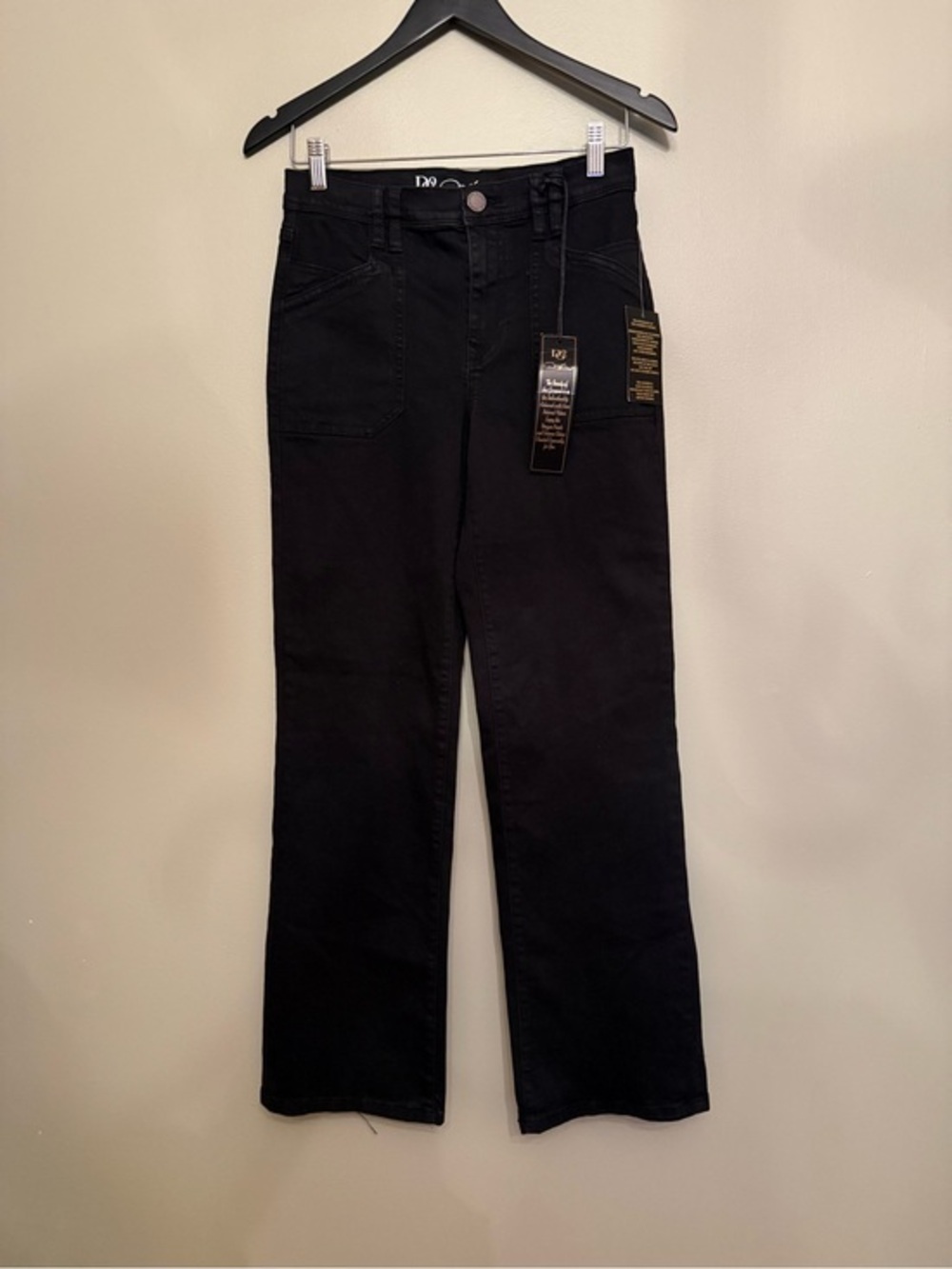 DG2 by Diane Gilman New Classic Stretch Wide Leg Utility Pants NWT - Size 6